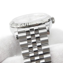 将图像加载到图库查看器中，ROLEX Datejust W36mm Stainless Steel K18WG Silver Dial126234
