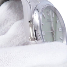 将图像加载到图库查看器中，ROLEX Oyster Perpetual 36 W36mm Stainless Steel pistachio Dial126000
