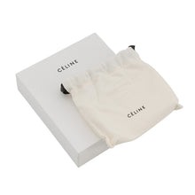 将图像加载到图库查看器中，CELINE Accordion Card Case Yellow104323 Leather
