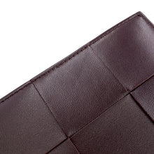 Load image into Gallery viewer, Bottega Veneta Maxi INTRECCIATO Cassette Zip-Around Wallet Long Wallet Grape651368VCQC15010 Leather
