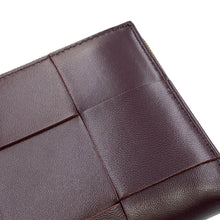 Load image into Gallery viewer, Bottega Veneta Maxi INTRECCIATO Cassette Zip-Around Wallet Long Wallet Grape651368VCQC15010 Leather
