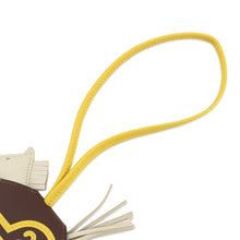 Load image into Gallery viewer, HERMES Rodeo Loveo 24 Craie/Terre/Jaune de Naples Lambskin Swift Leather Size PM
