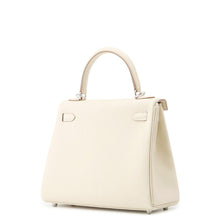 Load image into Gallery viewer, HERMES Kelly Retourne Craie Togo Leather Size 25
