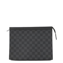 Load image into Gallery viewer, LOUIS VUITTON Pochette Voyage NoirN41696 Damier Graphite Size MM
