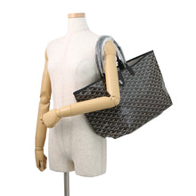 Load image into Gallery viewer, GOYARD Saint Louis with clip BlackSTLCROPMLTY01CL01P PVC Leather Size PM

