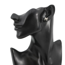 Load image into Gallery viewer, HERMES Pop Ash Earrings Size Mini White Metal Lacquer
