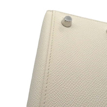 将图像加载到图库查看器中，HERMES Kelly Sellier tricolor Nata/Sesame/Jaune Poussin Epsom Size 25
