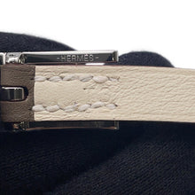 将图像加载到图库查看器中，HERMES Be Api de Bourtour Bracelet Size T3 Etoupe/Nata Swift Leather

