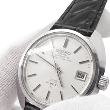 将图像加载到图库查看器中，SEIKO King SEIKO Superior Chronometer Hi-Beat Medallion W37mm Stainless Steel Gold Plated Leather Silver Dial4502-8010
