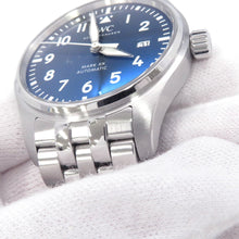 将图像加载到图库查看器中，IWC Pilot's Watch Mark XX W40mm Stainless Steel Blue DialIW328204
