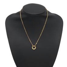 Load image into Gallery viewer, CARTIER Love Circle Diamond NecklaceB7219500 18K Yellow Gold
