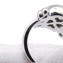 将图像加载到图库查看器中，Dior Tet du Maure Skull Ring Size 55/#15 18K White Gold
