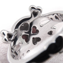 将图像加载到图库查看器中，Dior Tet du Maure Skull Ring Size 55/#15 18K White Gold
