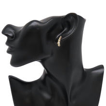 Load image into Gallery viewer, TASAKI Liquid Sculpture Pearl Earrings Pt900 K18YG K18PG
