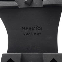 Load image into Gallery viewer, HERMES Fuji Ex-Libs Boots White/Black Leather Size 36 1/2
