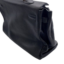 Load image into Gallery viewer, HERMES Kelly Retourne Black Togo Leather Size 35

