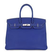Load image into Gallery viewer, HERMES Birkin candy Blue Electric/Mykonos Epsom Size 35
