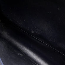 Load image into Gallery viewer, HERMES Wood Shoulder Bag Navy Box Calf Leather
