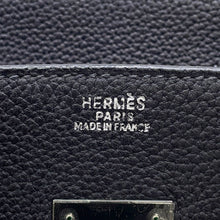 将图像加载到图库查看器中，HERMES Birkin Blue Indigo/Blue Jean Togo Leather Size 30
