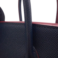 将图像加载到图库查看器中，HERMES Birkin Contour Blue Indigo/Rouge H Epsom Size 25
