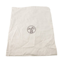 Load image into Gallery viewer, HERMES Cap Serena Apron Doll Size 58 Greige/Gold Cashmere100%
