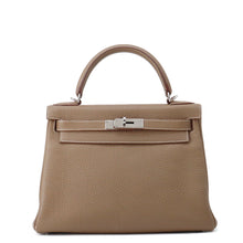 Load image into Gallery viewer, HERMES Kelly Retourne Etoupe Togo Leather Size 28

