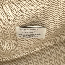 将图像加载到图库查看器中，HERMES Le Caban Backpack Marine/Menthe Cotton
