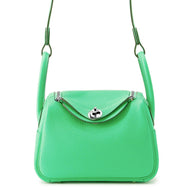 HERMES Lindy VertComic Taurillon Clemence Size Mini