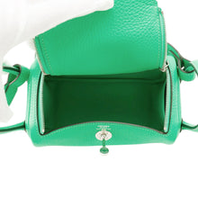 将图像加载到图库查看器中，HERMES Lindy VertComic Taurillon Clemence Size Mini
