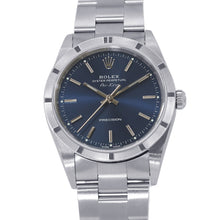 Load image into Gallery viewer, ROLEX Air-King W34mm Stainless Steel Blue Dial14010
