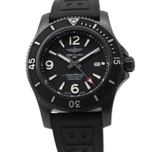 将图像加载到图库查看器中，BREITLING Superocean Automatic Black Steel W46mm Stainless Steel (DLC coating) Rubber Black DialM17368B71B1S2
