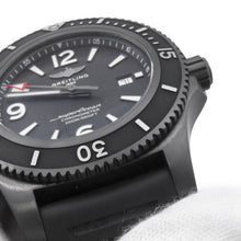 将图像加载到图库查看器中，BREITLING Superocean Automatic Black Steel W46mm Stainless Steel (DLC coating) Rubber Black DialM17368B71B1S2
