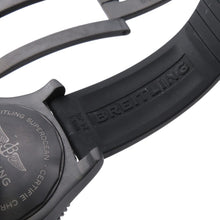 将图像加载到图库查看器中，BREITLING Superocean Automatic Black Steel W46mm Stainless Steel (DLC coating) Rubber Black DialM17368B71B1S2
