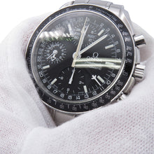 将图像加载到图库查看器中，OMEGA Speedmaster Mark 40 Cosmos Triple Carlender W39mm Stainless Steel Black Dial3520.50
