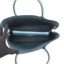 Load image into Gallery viewer, PRADA Saffiano Leather Cuir Tote Bag BlueBN2775 Leather
