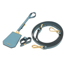 Load image into Gallery viewer, PRADA Saffiano Leather Cuir Tote Bag BlueBN2775 Leather
