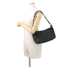 将图像加载到图库查看器中，CHANEL Matelasse Shoulder Bag BlackA20993 Caviar Leather
