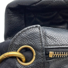 将图像加载到图库查看器中，CHANEL Matelasse Shoulder Bag BlackA20993 Caviar Leather

