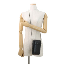 Load image into Gallery viewer, CHANEL Matelasse Chain Phone Case BlackA94471 Lambskin
