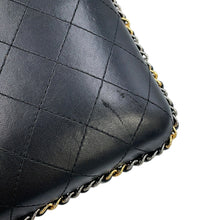 Load image into Gallery viewer, CHANEL Matelasse Chain Phone Case BlackA94471 Lambskin
