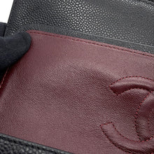 将图像加载到图库查看器中，CHANEL Matelasse Chain Shoulder Bag BlackA01112 Caviar Leather Size 25
