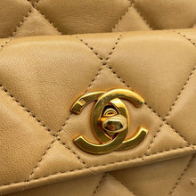 Load image into Gallery viewer, CHANEL Matelasse Backpack BeigeA10177 Lambskin

