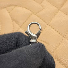 将图像加载到图库查看器中，CHANEL GSTTote Bag BeigeA50995 Caviar Leather
