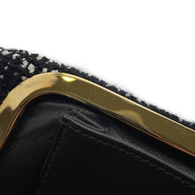 Load image into Gallery viewer, CHANEL Crystal Party Bag Black Tweed
