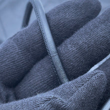 将图像加载到图库查看器中，CHANEL CHANEL22 ChainBag BlackAS3980 Shiny Calf Leather Size Mini
