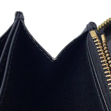 将图像加载到图库查看器中，LOUIS VUITTON Zippy Wallet NoirM69353 Monogram / Giant / Monogram Reverse Canvas
