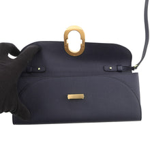 将图像加载到图库查看器中，HERMES Chaine d'Ancre Too Go Blue Indigo Epsom
