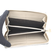 将图像加载到图库查看器中，GUCCI GG Supreme Ophidia Zip-Around Wallet Beige/White523154 GG Supreme/Leather
