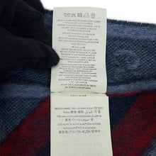 将图像加载到图库查看器中，GUCCI Webbing line Scarf Midnight Blue570603 3GB18 4068 Wool75% Alpaca25%
