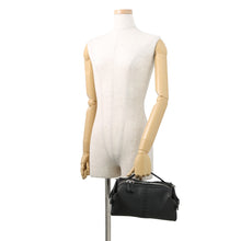 Load image into Gallery viewer, FENDI Selleria Siesta Black7VA639ARLZF0GXN Calf Leather Size Small
